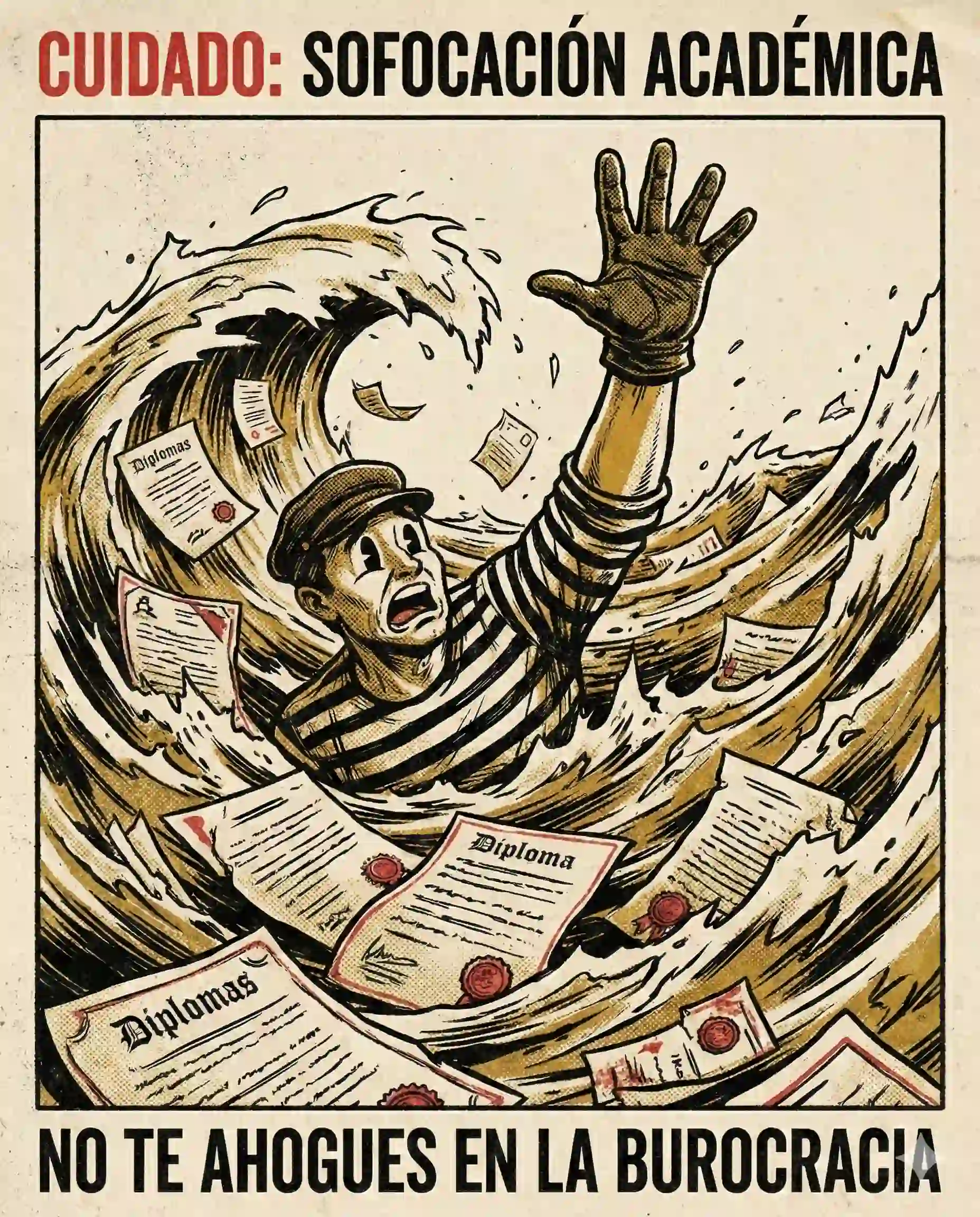 El papel se moja, se quema y se rompe. En el caos real, a nadie le importa tu certificado, solo les importa si sabes sacarlos de ahí. Bienvenidos a la educación que salva, no que adorna.